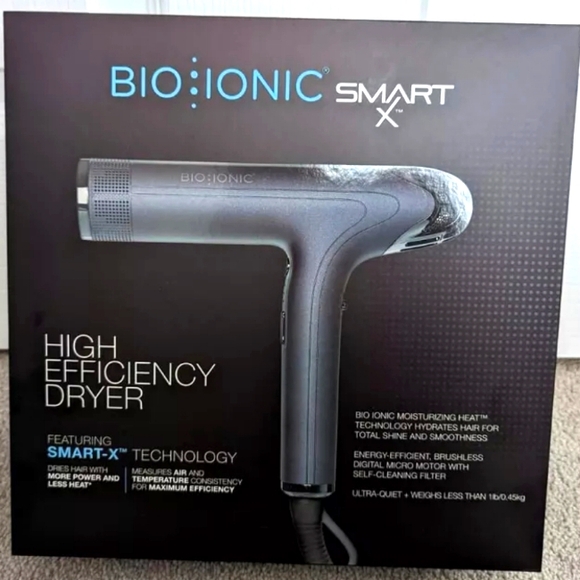 Bio Ionic SMART-X Hair Dryer With Diffuser NIB - Main Image